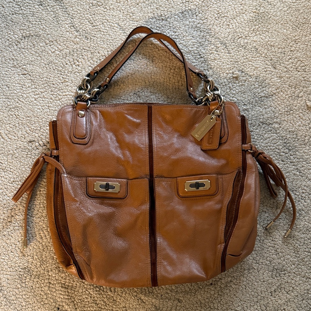 Coach Pebbled Leather Women's Bag